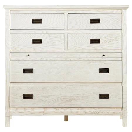 Haven's Harbor Media Chest with Pull Out Work Surface